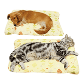 Nệm Mỏng Cho Chó Mèo Gối Chữ L Doggyman Vải Lạnh Hạ Nhiệt - Paddy Pet Shop